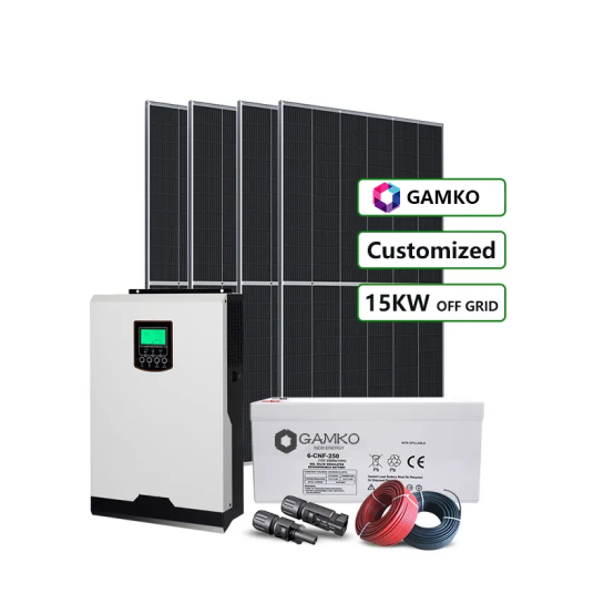 3KW Off Grid Solar Storage System PV Module Solar System Kit Home Use